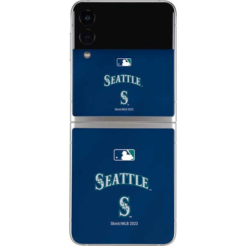 MLB Seattle Mariners Alternate/Away Jersey Galaxy Z Flip4 5G Skin